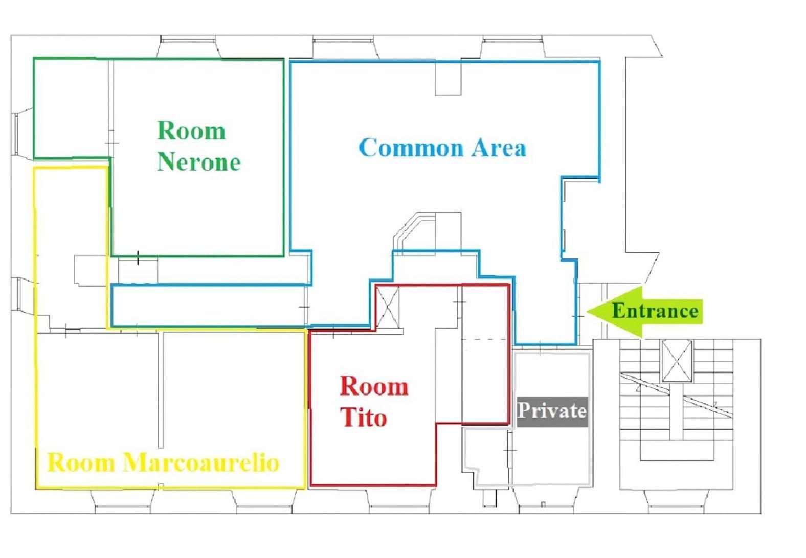 Imperial Guesthouse Roma Ngoại thất bức ảnh